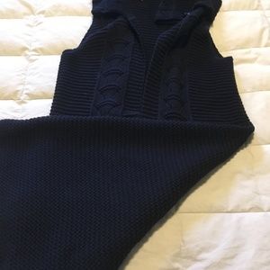 Long sweater vest